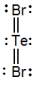 <strong>Select the correct Lewis structure for TeBr<sub>2</sub>.</strong> A) B) C) D) E)
