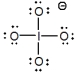 <strong>Select the Lewis structure in which formal charges are minimized for the periodate anion, IO<sub>4</sub><sup>-</sup>.</strong> A) B) C) D) E)