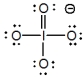 <strong>Select the Lewis structure in which formal charges are minimized for the periodate anion, IO<sub>4</sub><sup>-</sup>.</strong> A) B) C) D) E)