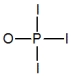 <strong>Phosphoryl iodide is used in the preparation of organophosphorus derivatives and phosphate esters. Select the Lewis structure for POI<sub>3</sub> that minimizes formal charges.</strong> A) B) C) D) E)