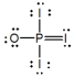 <strong>Phosphoryl iodide is used in the preparation of organophosphorus derivatives and phosphate esters. Select the Lewis structure for POI<sub>3</sub> that minimizes formal charges.</strong> A) B) C) D) E)