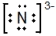 <strong>In which of the following does the nitrogen atom have a formal charge of -1?</strong> A) B) C) D) E)