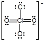 <strong>The formal charge on Cl in the structure shown for the perchlorate ion is </strong> A) -2 B) -1 C) 0 D) +1 E) +2