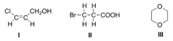 How many different kinds of protons are present in each of the following compounds?