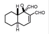 Evaluate the following statement: The terpene structure shown is a hydrolysable lipid.