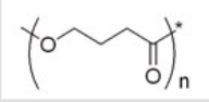 <strong>What monomer(s)would be used to make the polyester shown below? </strong> A)Butanedioic acid B)4-Hydroxybutanal C)4-Hydroxybutanoic acid D)Butanedioic acid and 1,4-butanediol