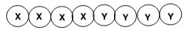 <strong>What is the classification of the following polymer in which X and Y represent repeating units? </strong> A)Block copolymer B)Homopolymer C)Alternating copolymer D)Random copolymer