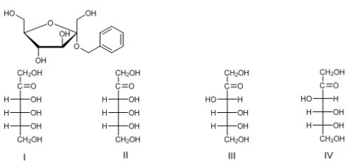 What is the Fischer projection of the monosaccharide from which the following glycoside was prepared?