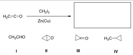 What is the major organic product of the following reaction?