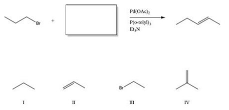 What reactant would be necessary to produce the product indicated in the following reaction?