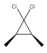 Starting with chloroform,what reactions order and reagents are necessary to produce the following product?