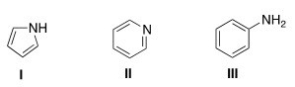 What is the correct assignment of the names of the following aromatic amines?