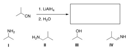 What is the major organic product obtained in the following reaction?