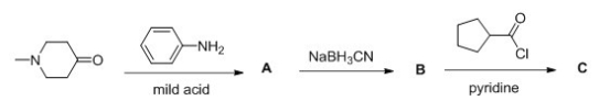 <strong>Consider the following multistep synthesis. What is the structure of intermediate A? </strong> A)I B)II C)III D)IV