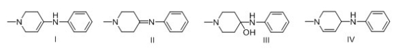 <strong>Consider the following multistep synthesis. What is the structure of intermediate A? </strong> A)I B)II C)III D)IV