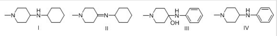 <strong>Consider the following multistep synthesis. What is the structure of intermediate B? </strong> A)I B)II C)III D)IV