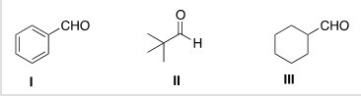 Which of the following carbonyl compounds will undergo Aldol addition reactions when treated with aqueous sodium hydroxide?