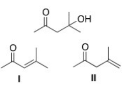Which is the unsaturated carbonyl compound formed in the dehydration of the following b-hydroxy carbonyl compound?