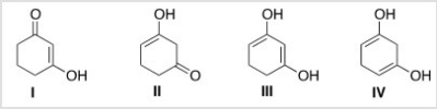 Which is the most stable form of 1,3-cyclohexanedione?  