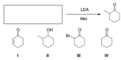 What is the starting material in the following reaction?  