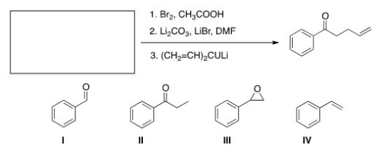 What is the starting material required to accomplish the following transformation?