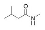 <strong>What is the IUPAC name for the following compound? </strong> A)Methyl 3-methylbutanamide B)5-Methylhexanamide C)N-Methyl 3-methylhexanamide D)N-Methyl 3-methylbutanamide