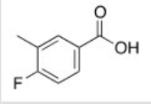 <strong>What is the IUPAC name for the following compound? </strong> A)4-Fluoro-3-methylbenzoate B)4-Fluoro-3-methylbenzoic acid C)3-Methyl-4-fluorobenzoic acid D)4-Fluoro-5-methylbenzoic acid