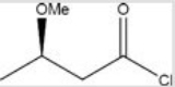 <strong>Give the IUPAC name for the following compound. </strong> A)R-3-methoxybutanoyl chloride B)S-3-methoxybutanoyl chloride C)R-2-methoxy-4-butanoyl chloride D)S-2-methoxy-4-butanoyl chloride