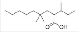 <strong>What is the correct IUPAC name of the following compound? </strong> A)2-sec-Butyl-4,4-dimethylnonanoic acid B)4,4-Dimethyl-2-isobutylnonanoic acid C)4,4-Dimethyl-2-sec-butylnonanoic acid D)2-Isobutyl-4,4-dimethylnonanoic acid