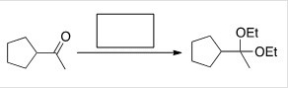 What is the missing reagent in the reaction below?