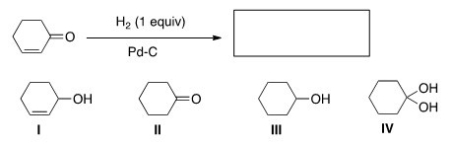 What is the product of the following reaction?  