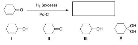What is the product of the following reaction?  