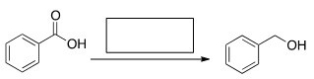 What is the missing reagent in the reaction below?  