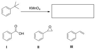 What is the product of the following reaction?  