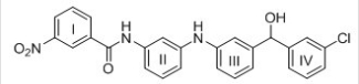 <strong>Consider the tetracyclic aromatic compound drawn below,with rings labelled as I,II,III,and IV.Which of the four rings is least reactive in electrophilic aromatic substitution? </strong> A)I B)II C)III D)IV