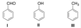 What is the correct assignment of the names of the following substituted benzenes?