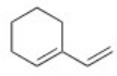 <strong>What is the common name of the following compound?  </strong> A)2-Vinylcyclohexene B)2-Allylcyclohexene C)1-Allylcyclohexene D)1-Vinylcyclohexene <div style=padding-top: 35px> 