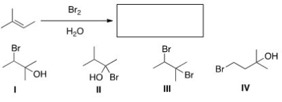 What is the major product obtained from the following reaction?