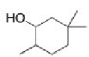 <strong>What is the IUPAC of the following compound? </strong> A)3,3,6-Trimethylcyclohexanol B)2,5,5-Trimethylcyclohexanol C)1,4,4-Trimethyl-2-cyclohexanol D)1,1,4-Trimethyl-2-cyclohexanol