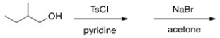 <strong>What is the major organic product obtained from the following sequence of reactions? </strong> A)2-Methyl-1-butene B)3-Methyl-3-butene C)1-Chloro-2-methylbutane D)1-Bromo-2-methylbutane
