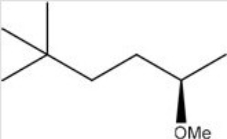 <strong>What is the IUPAC name of the following compound? </strong> A)R-2-methoxy-5,5-dimethylhexane B)S-2-methoxy-5,5-dimethylhexane C)R-5-methoxy-2,2-dimethylhexane D)S-5-methoxy-2,2-dimethylhexane