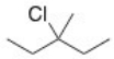 <strong>How many unique β carbons are found in the alkyl halide below? </strong> A)1 B)2 C)3 D)4