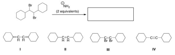 What is the product of the following reaction?  