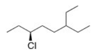 <strong>What is the IUPAC name of the following compound? </strong> A)(R)-3-Chloro-6-ethyloctane B)(S)-3-Chloro-6-ethyloctane C)(S)-6-Chloro-3-ethyloctane D)(R)-6-Chloro-3-ethyloctane