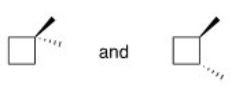 What is the relationship between the following two compounds?