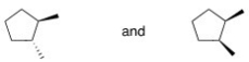 <strong>What is the relationship between the following two compounds? </strong> A)Constitutional isomers B)Stereoisomers C)Identical D)Not isomers,different compounds