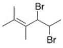 <strong>How many stereogenic centers are present in the following molecule? </strong> A)1 B)2 C)4 D)5