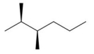 <strong>Give the IUPAC name for the following compound: </strong> A)R-2,3-dimethylhexane B)S-2,3-dimethylhexane C)R-4,5-dimethylhexane D)S-4,5-dimethylhexane