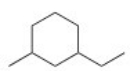 <strong>What is the IUPAC name for the following compound? </strong> A)3-Ethyl-1-methylcyclohexane B)1-Ethyl-3-methylcyclohexane C)1-Ethyl-3-methylhexane D)3-Ethyl-1-methylhexane