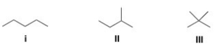 <strong>Rank the following compounds in order of decreasing melting point,putting the compound with the highest melting point first. </strong> A)I > II > III B)II > III > I C)III > II > I D)III > I > II